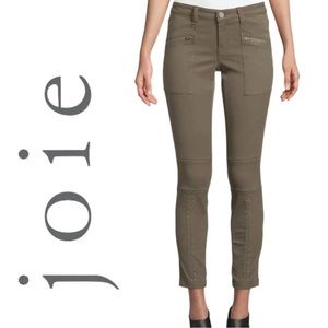 Joie, Hazina Studded Skinny Jeans, Fatigue, Brown Green, Army